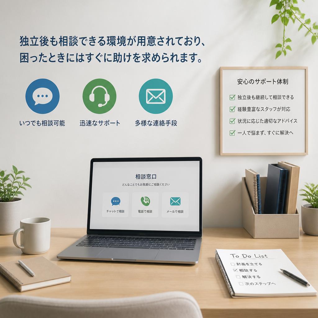 サポート体制が充実